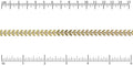 Chevron chain GOLD