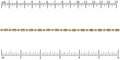 3mm Ball Bar chain GOLD