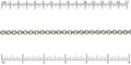 Crinkle Link chain ANTIQUE BRASS