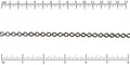 Crinkle Link chain GUNMETAL