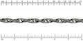 Woven Etched Rope chain ANTIQUE SILVER