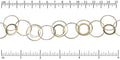 multi circle chain GOLD