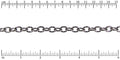 medium heavy cable chain GUNMETAL