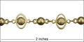Saturn chain MATTE GOLD