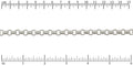 medium heavy cable chain MATTE SILVER