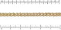triple chainmail chain GOLD