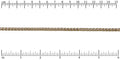 4mm wheat chain GOLD