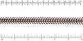 Medium Fishbone chain ANT. COPPER