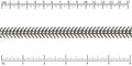 Medium Fishbone chain ANT. SILVER