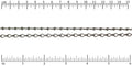 Etched Gear Link chain MATTE GUNMETAL