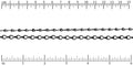 Etched Gear Link chain NITE BLACK