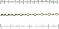 3:1 Nautical Chain ANT. BRASS