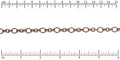 3:1 Nautical Chain ANT. COPPER