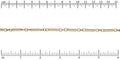 Dynamite chain MATTE GOLD