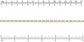 Figure 8 chain MATTE GOLD