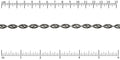 Large Filigree chain ANTIQUE SILVER