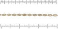 Large Filigree chain GOLD