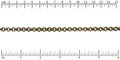 5mm Double Link chain ANTIQUE BRASS