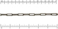 Chunky Paperclip chain ANT. SILVER
