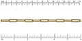 Chunky Paperclip chain GOLD