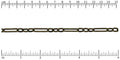 3:1 cable chain ANT. BRASS