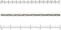 Rounded Paperclip chain ANTIQUE SILVER