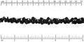 shell dangles chain NITE BLACK