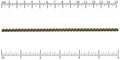 Venetian Rolo chain ANTIQUE BRASS