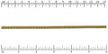 Venetian Rolo chain MATTE GOLD