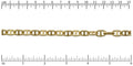 Mariner chain MATTE GOLD