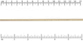 small flattened curb chain MATTE GOLD