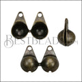 end cap for CH-79 ANT. BRASS - 12 pcs
