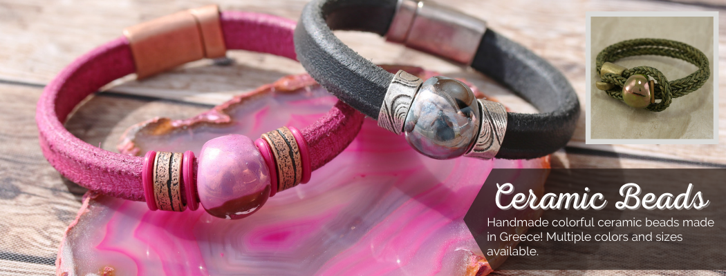 Ceramic Bead Bracelets