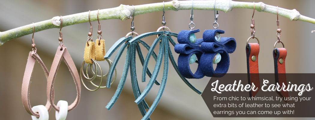 Leather Earring Ideas