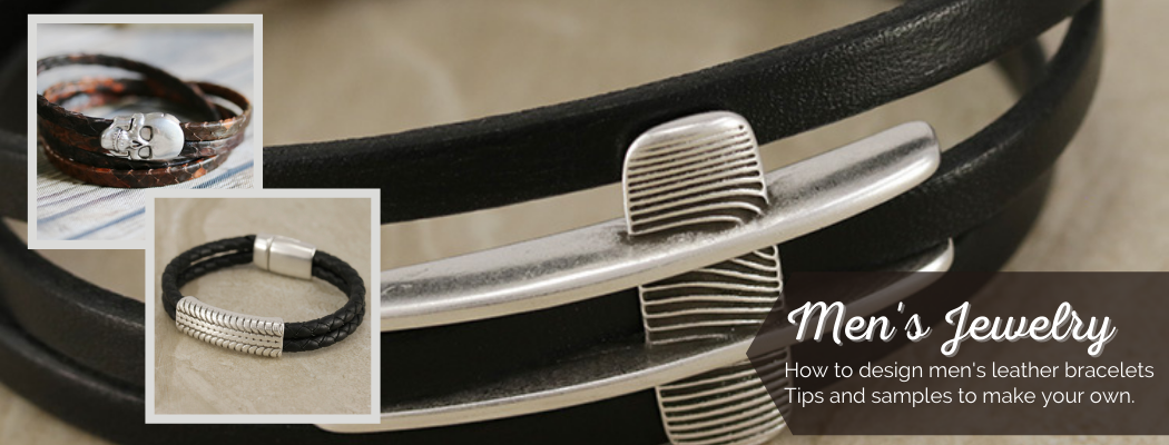 Men's Leather Jewelry Designs