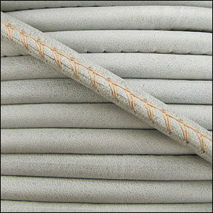 5mm round ARIZONA stitched leather ICE - meter