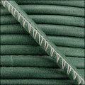 5mm round ARIZONA stitched leather FOREST GREEN - meter