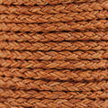 4mm Round Indian Braided Bolo NAT LIGHT BROWN - 10m Spool