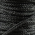 5mm Round Indian Braided Sqaure NAT BLACK - 10m Spool