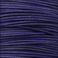 1mm round Indian leather - violet natural dye - 25m SPOOL
