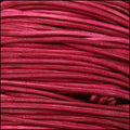 0.5mm round Indian leather - cyclman natural dye - 25m SPOOL