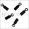 Crimp with Loop NITE BLACK - 144 pcs