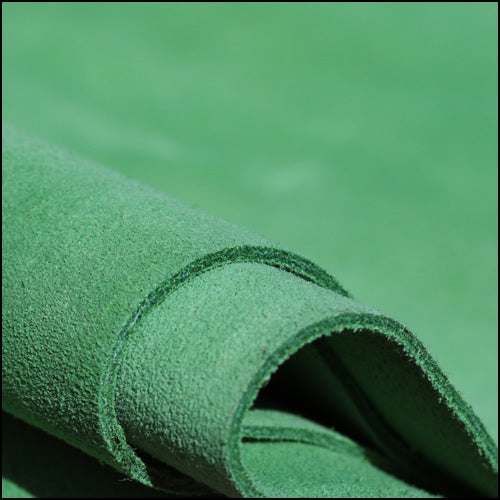 Suede Square Hide in APPLE - 2.5 SQUARE FEET