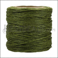 American Waxed Cord OLIVE - 0.050" - 210 ft spool
