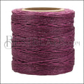 American Waxed Cord PLUM - 0.050" - 210 ft spool