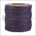 American Waxed Cord PURPLE - 0.050" - 210 ft spool
