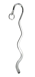 MINI Bookmark SWIRL style - Nickel - 12 pcs