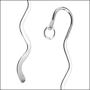 MINI Bookmark SWIRL style - Silver - 12 pcs