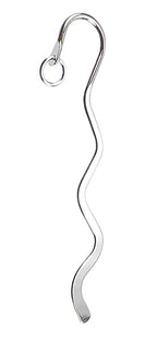 MINI Bookmark SWIRL style - Silver - 12 pcs