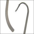 Bookmark PLAIN style - Gunmetal - 12 pcs
